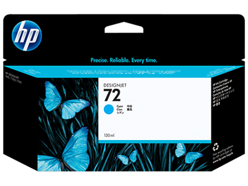 HP 72 Cyan 130ml Ink Cartridge - C9371A www.wideimagesolutions.com Parts and Inks 80.71