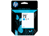 C9398A HP 72 Cyan Ink Cartridge for DesignJet T1100, T1120, T1120, T1200 www.wideimagesolutions.com Parts and Inks 56.64