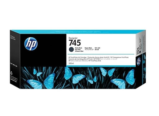 HP 745 300-ml Matte Black DesignJet Ink Cartridge for DesignJet Z2600, Z5600- F9K05A www.wideimagesolutions.com Parts and Inks 154.49