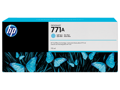 HP 771 775-ml Ink Cartridge - Lt Cyan - B6Y20A www.wideimagesolutions.com Parts and Inks 327.73