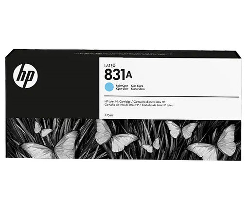 HP 831A Light Cyan Ink Cartridge 775ml for HP Latex 310, 315, 330, 335, 360, 365, 560 - CZ686A www.wideimagesolutions.com Parts and Inks 135.00