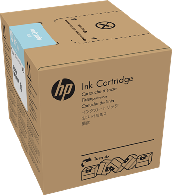 HP 871A 3-Liter Cyan Latex Ink Cartridge for Latex 370, 570 - G0Y79D www.wideimagesolutions.com Parts and Inks 375.00