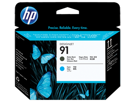 HP 91 Matte Black and Cyan Printhead - C9460A www.wideimagesolutions.com Parts and Inks 253.28