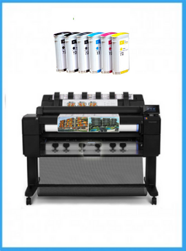 HP DesignJet T2500 36-in eMFP - Recertified - (90 Days Warranty) + Starter Supplies www.wideimagesolutions.com PRINTER 3299.99
