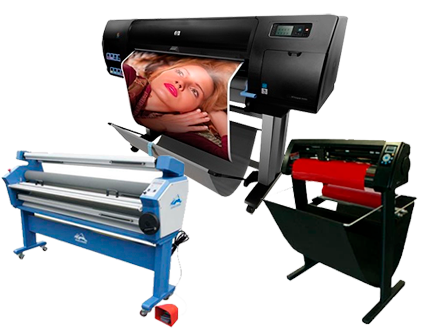 COMPLETE SOLUTION - Plotter HP Designjet Z6200 42" - Recertified - (30 Days Warranty) + 55in Full-auto Wide Format Cold Laminator with Heat Assisted - New + 53" 3 ARMS Contour Cut Vinyl Cutter w/ VinylMaster Cut Software - New www.wideimagesolutions.com Complete Solutions 4499.99