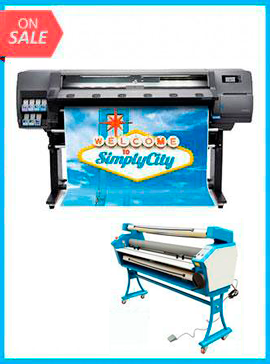 Latex 110 Printer - Recertified (90 Days Warranty) + 55" FULL-AUTO LOW TEMP. WIDE FORMAT COLD LAMINATOR, WITH HEAT ASSISTED www.wideimagesolutions.com  8251.99