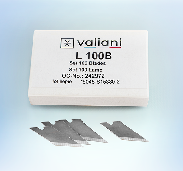 80º Tangential Blades for Optima V250 Grey Tool - 100ea (L100B)