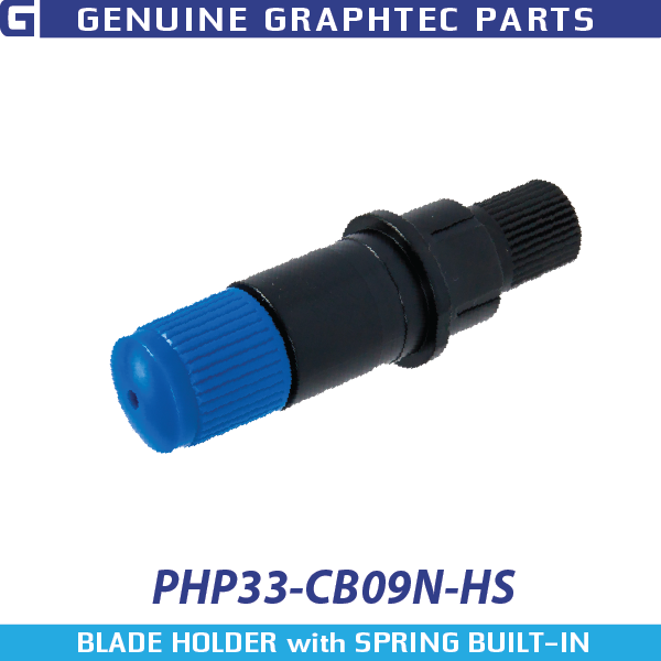 Graphtec 0.9mm Blade Holder Blue Top, Black ABS Tip for CB09 Series Blades