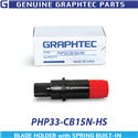 GRAPHTEC 1.5mm Red Top, Black ABS Tip Blade Holder for CB15U Series Blades