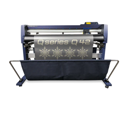 Vinyl Express Q Series Gen 3 - 42&quot; Vinyl Cutter, Stand &amp; Media Basquet