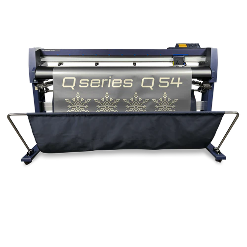 Vinyl Express Q Series Gen 3 - 54&quot; Vinyl Cutter, Stand &amp; Media Basquet