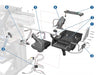 HP CQ869-67026 Service Station Assembly  for HP Designjet L26500 L26100 www.wideimagesolutions.com Parts and Inks 634.00
