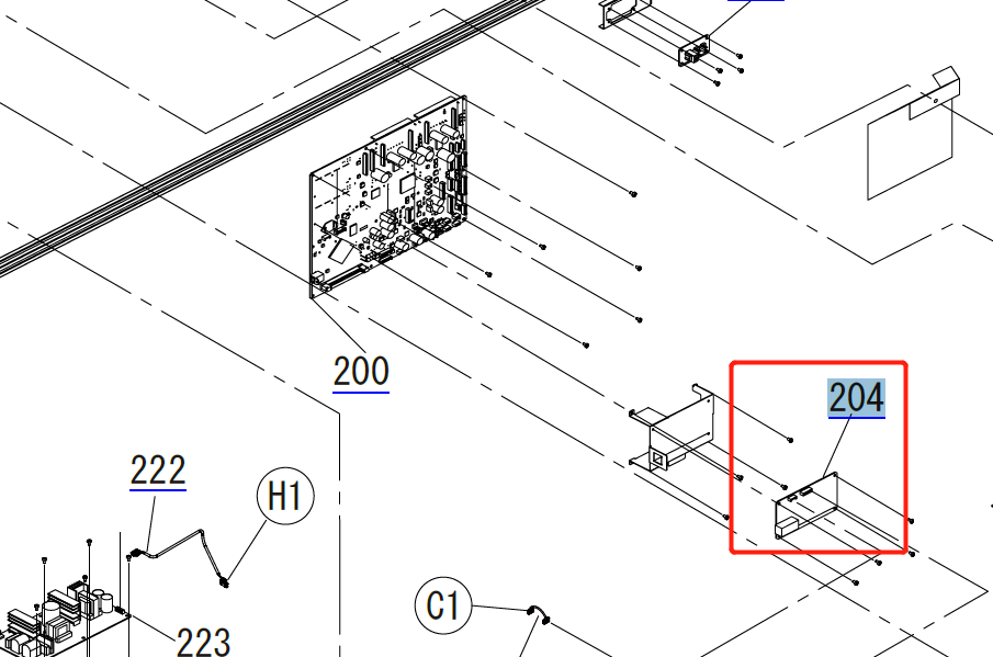 LED Relay Board for EPSON SC-S40600 S60600 S80600 / P7500 P9500 B9000 / F9300 F9400 F10000 R5000 - 2175354