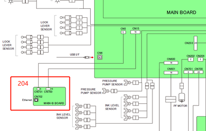 CB78MAIN-B Network Board for Epson SC-S30600/S40600/S50600 S60600/S70600/S80600 B7000/B9000 F7000/F7100/F7200 F9200/F9300/F9400 - 2142891