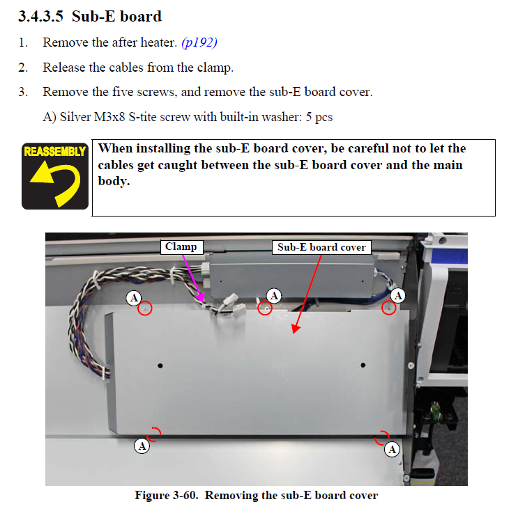 Sub-E Board EPS-142U for EPSON SureColor S30600/S40600/S50600/S60600/S70600/S80600/S30670/S40670/S50670 S60670/S70670/S80670 - 2142882