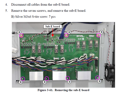 Sub-E Board EPS-142U for EPSON SureColor S30600/S40600/S50600/S60600/S70600/S80600/S30670/S40670/S50670 S60670/S70670/S80670 - 2142882