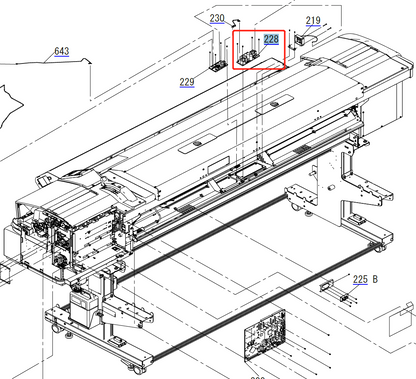 Power Board / PSH-C for EPSON SC-S40600/S60600/S80600/S40670/S60670/S80670 - 2188977