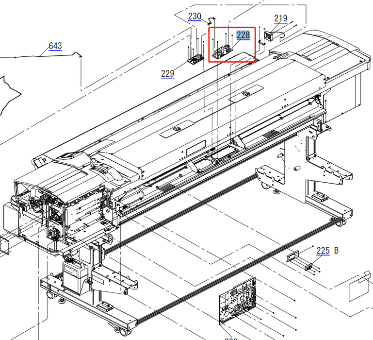 EPSON SC-S40600S60600/S80600 S40670/S60670/S80670 Power Board / PSH-C - 2188977