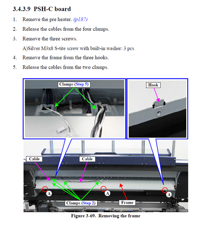 Power Board / PSH-C for EPSON SC-S40600/S60600/S80600/S40670/S60670/S80670 - 2188977