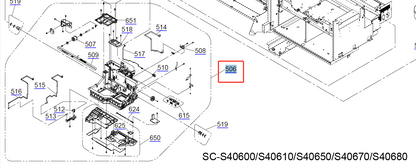 CARRIAGE ASSY for EPSON SureColor S40600 S40610 S40670 - 1725001