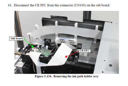 CARRIAGE ASSY for EPSON SureColor S40600 S40610 S40670 - 1725001