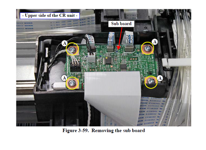 SUB Board for EPSON SC-S40600/S60600/S80600 F9300/F9400/B9000 - 2174252