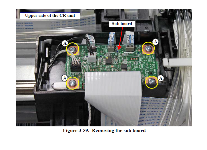 EPSON SC-S40600/S60600/S80600 F9300/F9400/B9000 SUB Board - 2174252