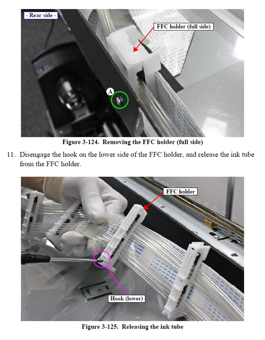 EPSON SC-S40600/S40610/S40650/S40670 Ink Tube A (Full side) - 1680686 / 1734979 / 1863426 / 1766905