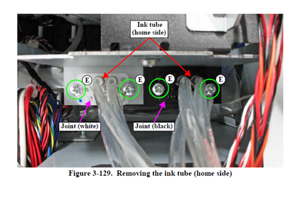 Ink Tube A (Full side) for EPSON SC-S40600/S40610/S40650/S40670 - 1680686 / 1734979 / 1863426 / 1766905