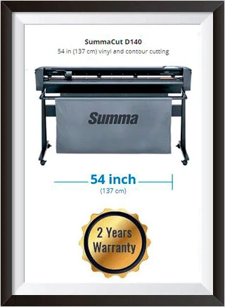 SummaCut D140 54 in (137 cm) vinyl and contour cutting - New + 2 YEARS WARRANTY www.wideimagesolutions.com CUTTER 6245.99
