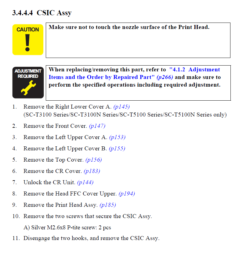 CR CONTACT MODULE (CSIC) for EPSON F500 F501 T2100 T3100 T5100 T5100N T3100D T3100N T3100X T3100M T3400 T3405 T5400 T5405 - 2183114