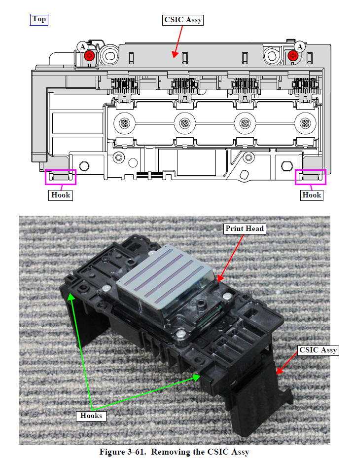 CR CONTACT MODULE (CSIC) for EPSON F500 F501 T2100 T3100 T5100 T5100N T3100D T3100N T3100X T3100M T3400 T3405 T5400 T5405 - 2183114