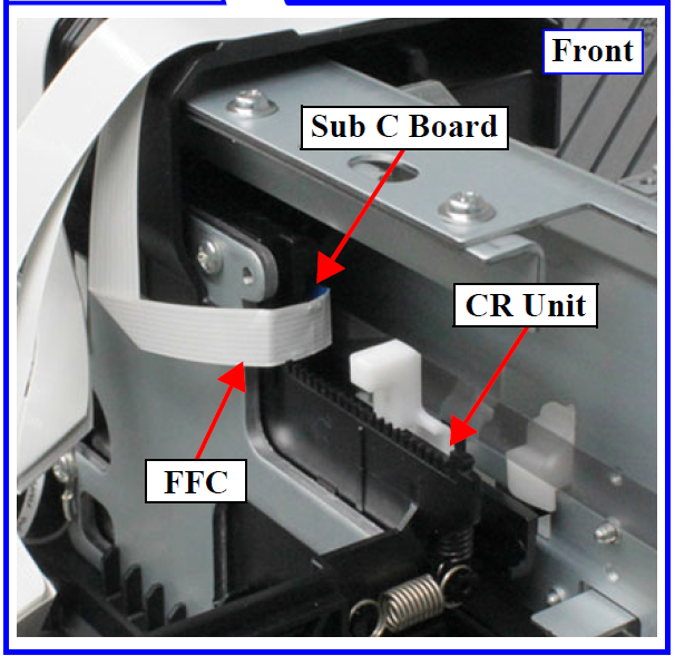 CR Cable FFC for EPSON F500 F501 T2100 T3100 T3100N T3100X T3100D T3170 - 2183767 + 2183768