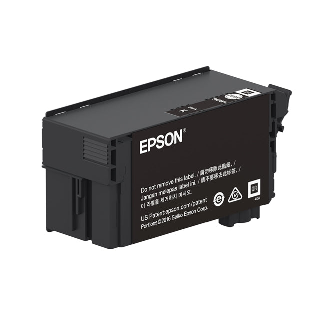 Epson UltraChrome XD2 Black Ink 80ml for SureColor T2170, T3170, T3170M, T5170, T5170M Printers - T40W120