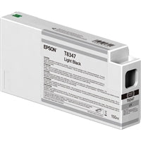 Epson T834 UltraChrome HD 150mL Light Black Ink Cartridge for SureColor P6000, P7000, P8000, P9000 - T834700