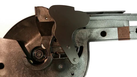 Left Side Spindle Support (Tray 1) for the DesignJet 4500/4520 Printers (Q1271-60620) - Refurbished