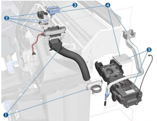 HP CQ869-67038 Ink Waste Management for HP Designjet L26500 L26100 www.wideimagesolutions.com Parts and Inks 522.12