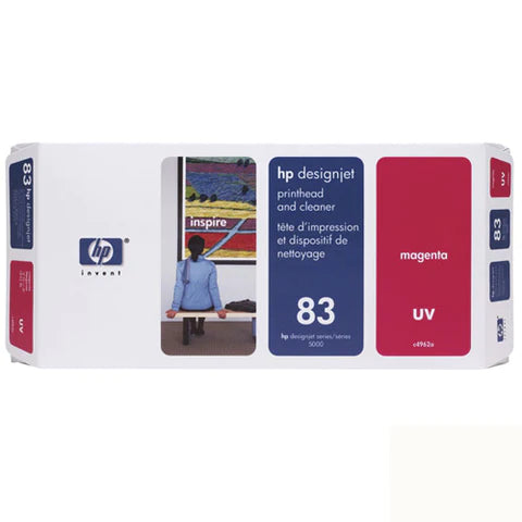 HP 83 Magenta UV Ink for the HP Designjet 5000, 5500 - C4942A New OEM