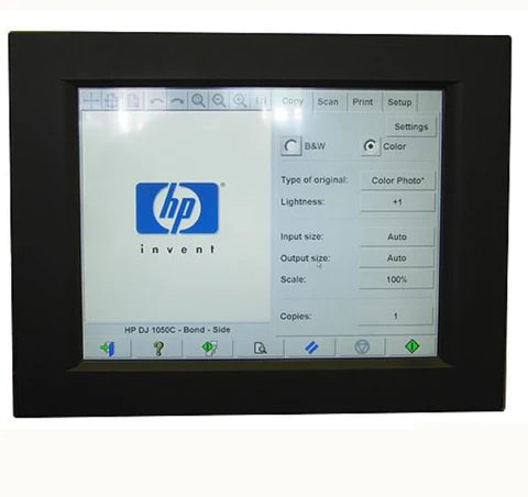 PPC, Touch Screen, CTX7 Panel PC Board - For the HP DesignJet 820mfp, 4500, 4520, T1120, T1200, T1100 Series (CQ654-67008) - New