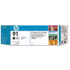 HP 91 775-ml Photo Black DesignJet Pigment Ink Cartridge for DesignJet Z6100 - C9465A / Partially Used