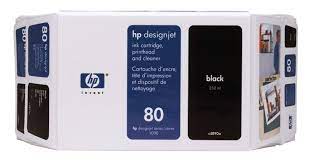 HP 80 Black Value Pack for HP DesignJet 1050C and 1055CM Printers (C4890A)