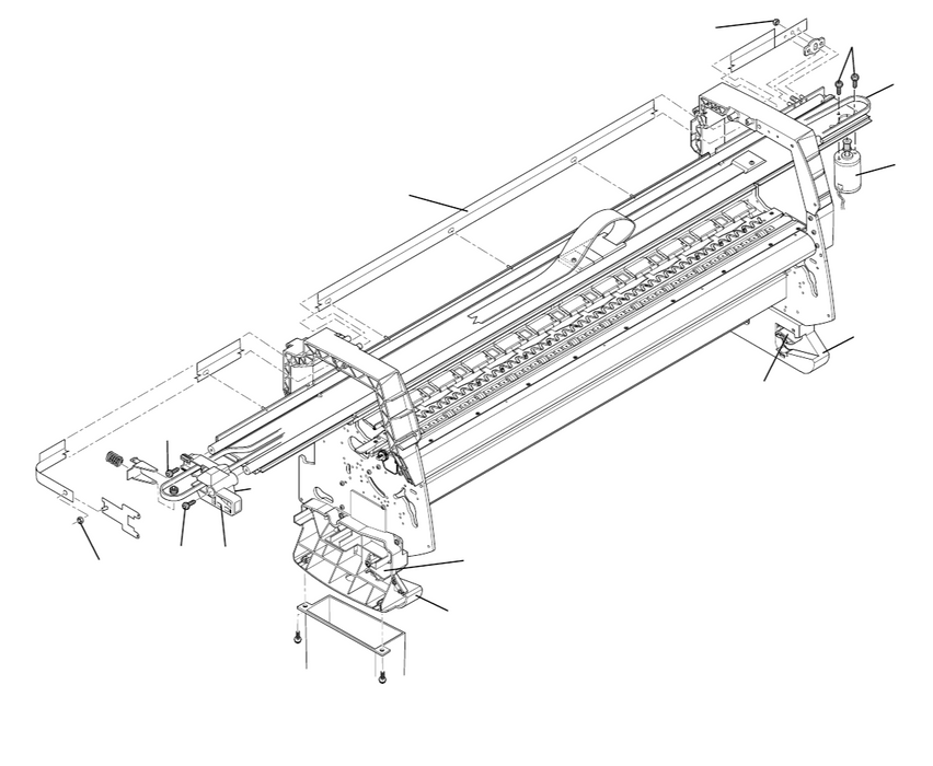 Encoder strip for the HP DesignJet 1050C/1055CM Series - New (C6072-60197)