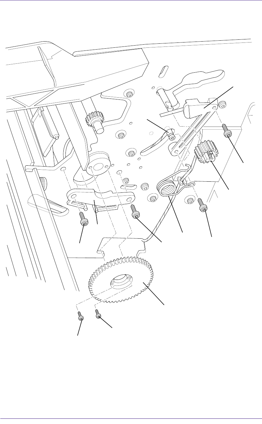 Screw for HP DesignJet 1050C and 1055CM Printers (C2847-20018)