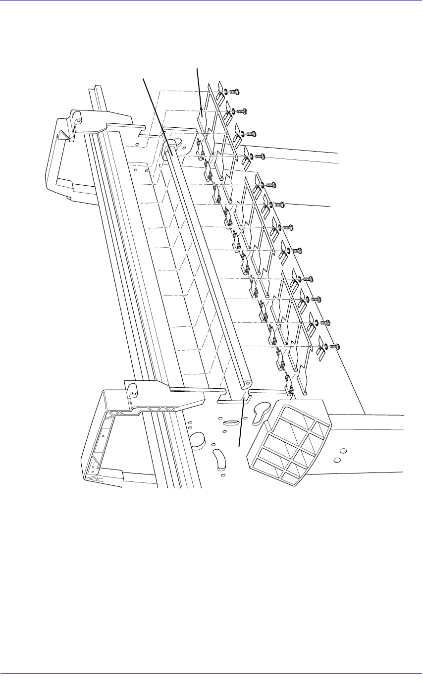 Pinch assembly - For HP DesignJet 1050C and 1055CM Printers (C6072-60009)