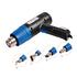 New Heat Gun Hot Air Gun Dual Temperature+4 Nozzles Power Tool 1500 W Heater Gun www.wideimagesolutions.com Parts and Inks 42.99
