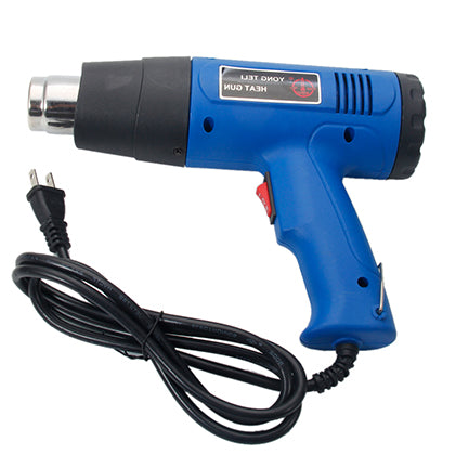 1500W 110V Heat Gun Hot Air Gun Dual-Temperature with 4 Nozzles Power Tools Blue www.wideimagesolutions.com Parts and Inks 39.99