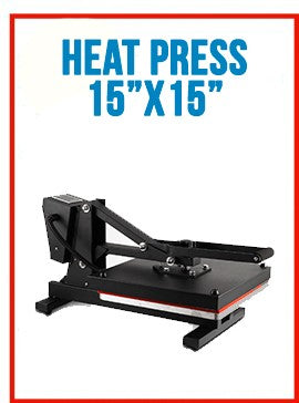 New 15 X 15 Clamshell Heat Press T-Shirt Digital Transfer