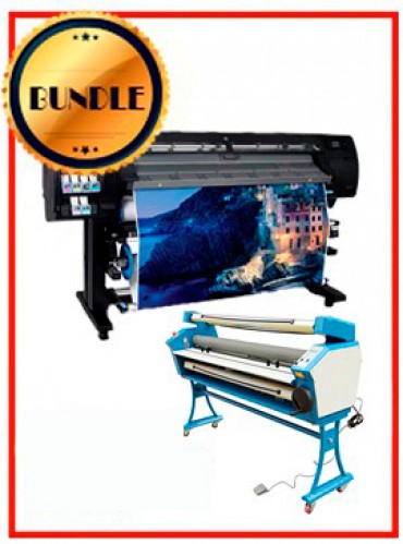 BUNDLE - Plotter HP Latex 315 - NEW + 55" Full-Auto Low Temp. Cold Laminator, With Heat Assisted + Flexi RIP Software 1 Year Subscription www.wideimagesolutions.com BUNDLE 12046.99