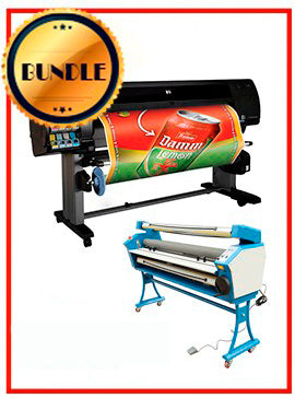 BUNDLE - Plotter HP Z6100 42¨ Recertified (90 Days Warranty) + 55&quot; Full-Auto Low Temp. Cold Laminator, With Heat Assisted www.wideimagesolutions.com BUNDLE 3550.99