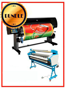 BUNDLE - Plotter HP Z6100 42¨ Recertified (90 Days Warranty) + 55" Full-Auto Low Temp. Cold Laminator, With Heat Assisted www.wideimagesolutions.com BUNDLE 3550.99